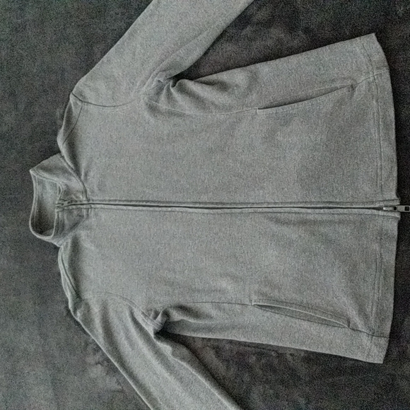 Express Zip-Up Track Jacket Sweater - Picture 2 of 10